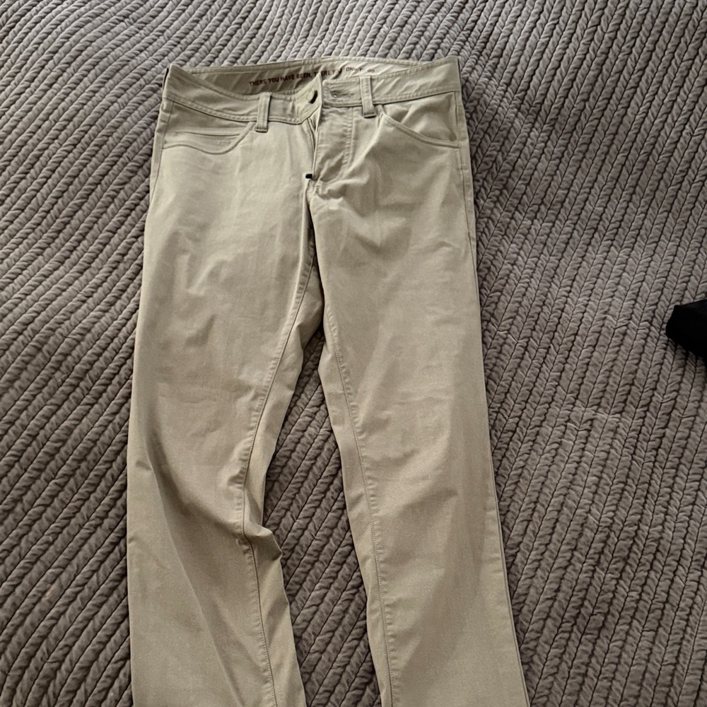RHONE Men's Khaki Chinos 5 pocket 28*30L